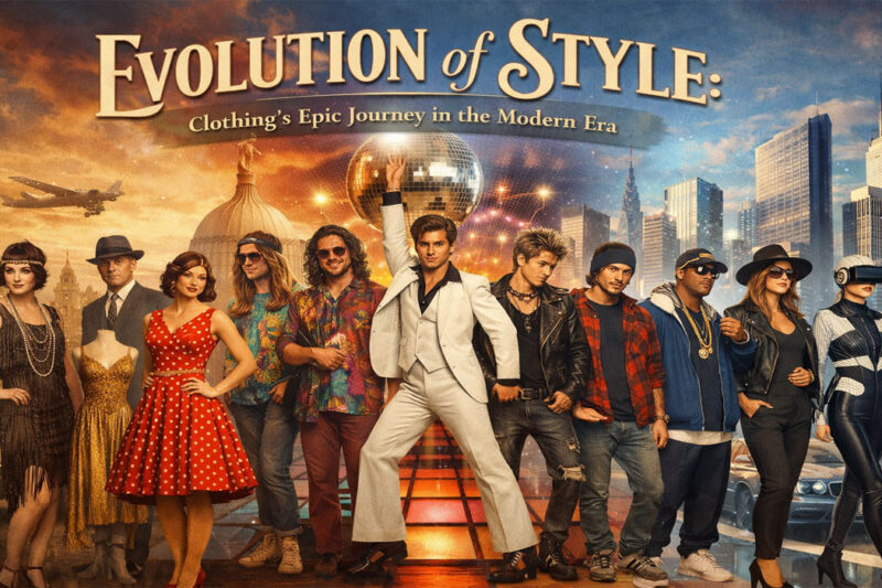 Evolution of Style: Clothing’s Epic Journey in the Modern Era