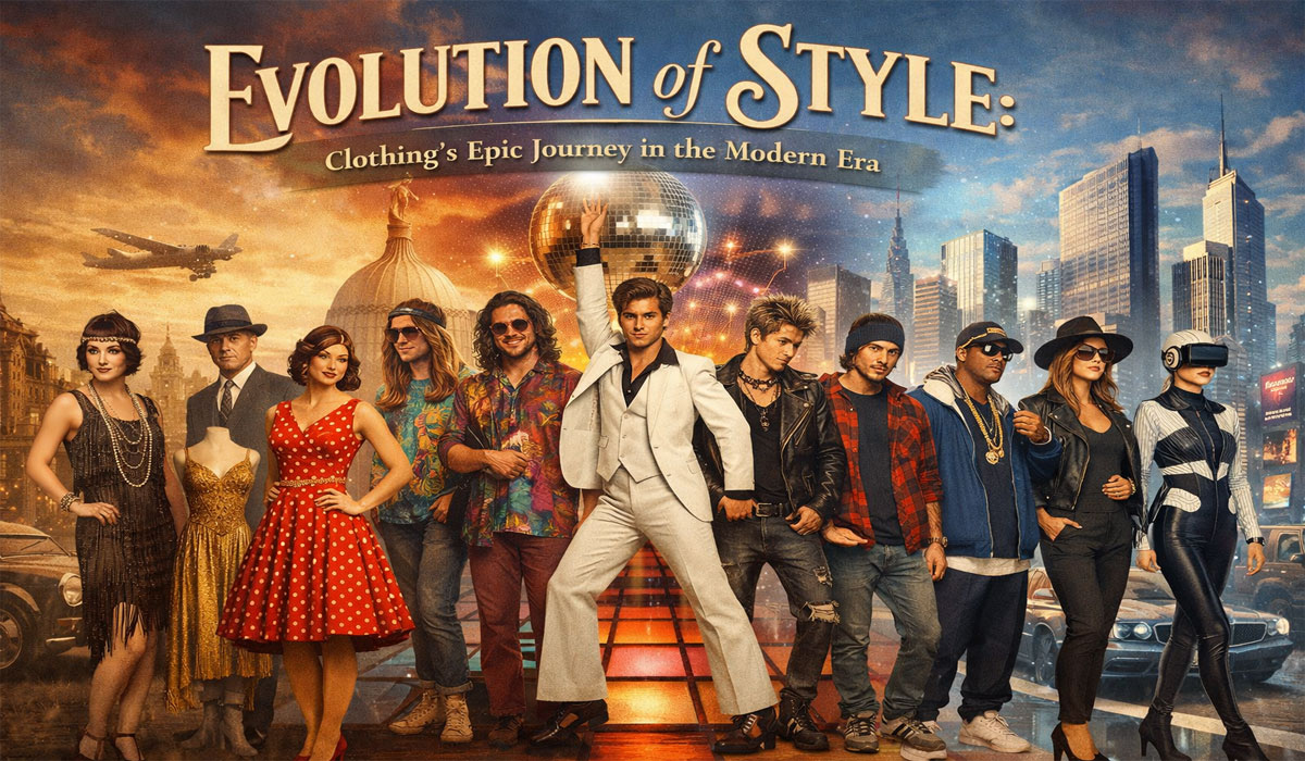 Evolution of Style: Clothing’s Epic Journey in the Modern Era