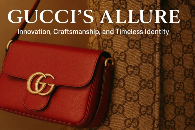 Gucci’s Allure: Innovation, Craftsmanship, And Timeless Identity
