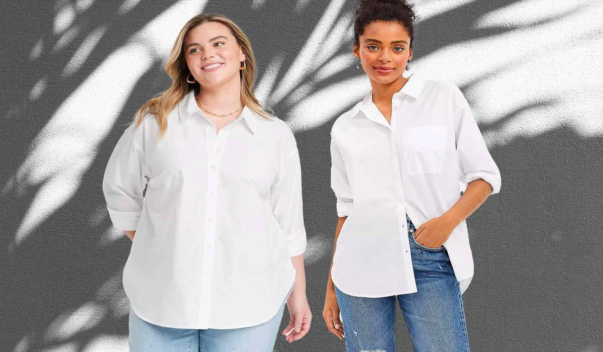 White Button-Down Shirts