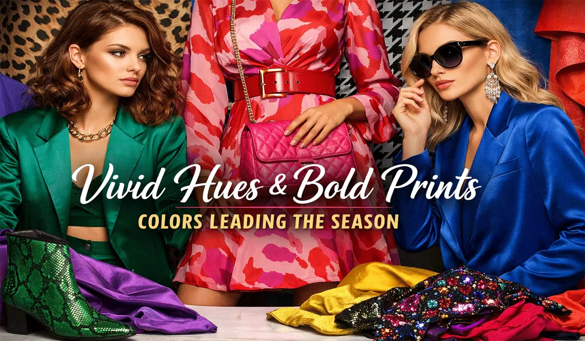 Vivid Hues & Bold Prints Colors Leading the Season
