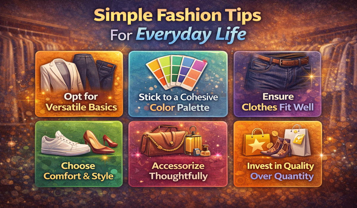 Simple Fashion Tips For Everyday LifeSimple Fashion Tips For Everyday Life